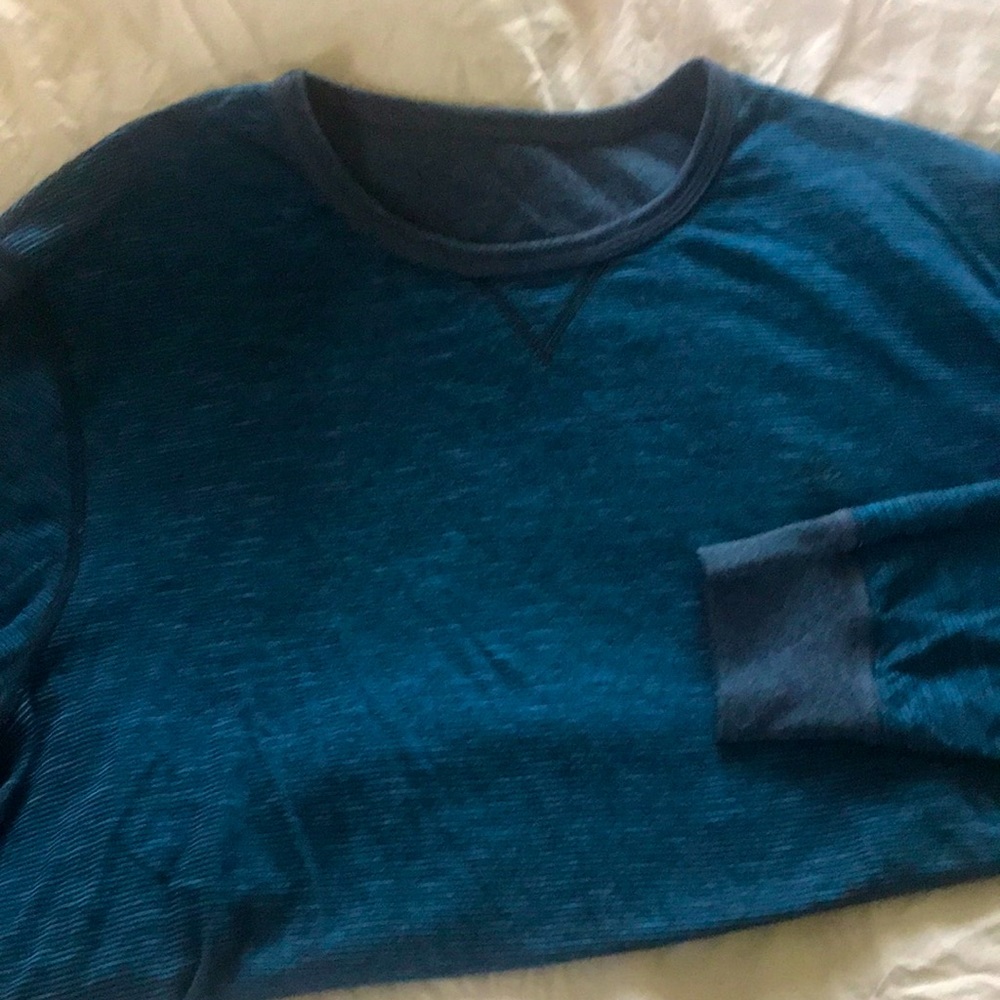 Reversible long sleeve shirt